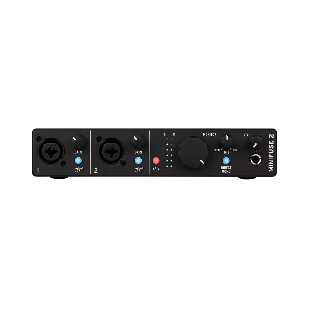Arturia MiniFuse 2 - Siyah : Amazon.com.tr: Müzik Enstrümanları ve DJ